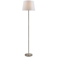 STOJACIA LAMPA SCHICK - biela/niklová, Konventionell, kov/textil (35/35/151cm) - Mömax