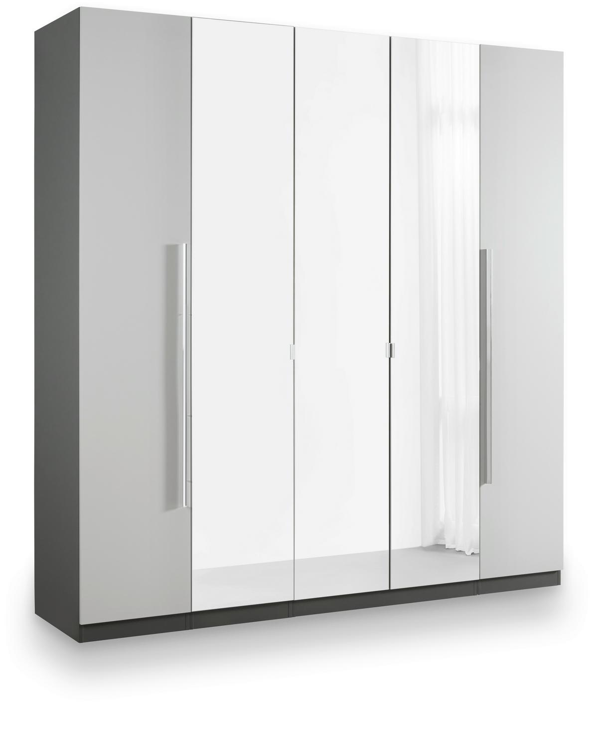 Kleiderschrank Unit 5trg, Maxihöhe - KONVENTIONELL (227/242,2/58,3cm) - Ondega