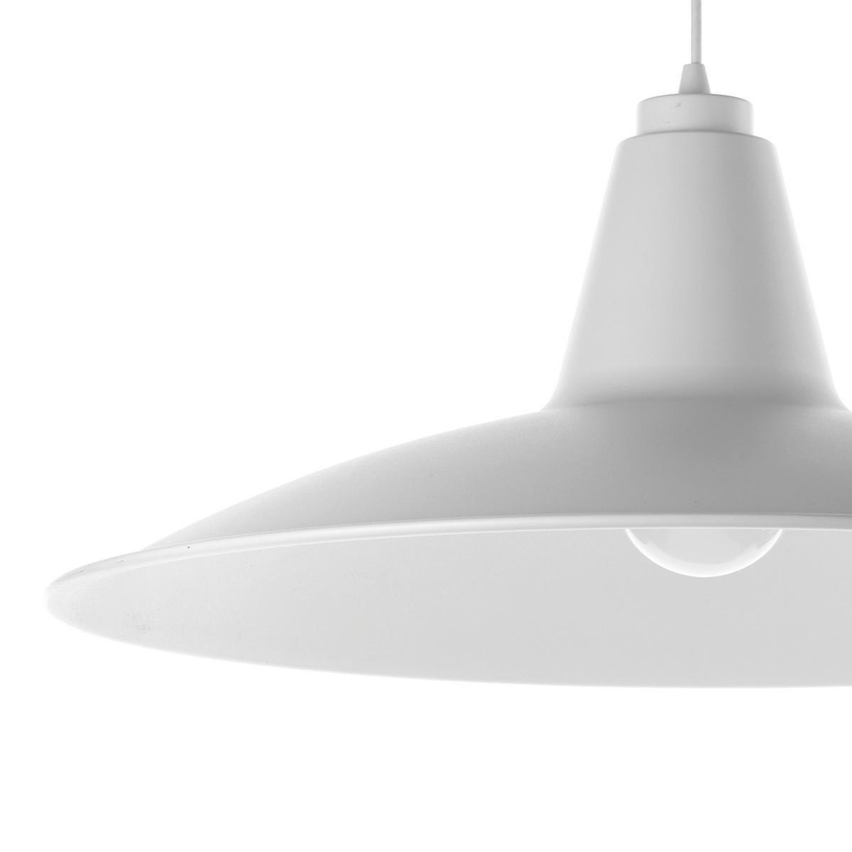 Pendelleuchte Weiß Hochglanz L: 65 cm 22w - Weiß Hochglanz, Basics, Metall (65/65/160cm)