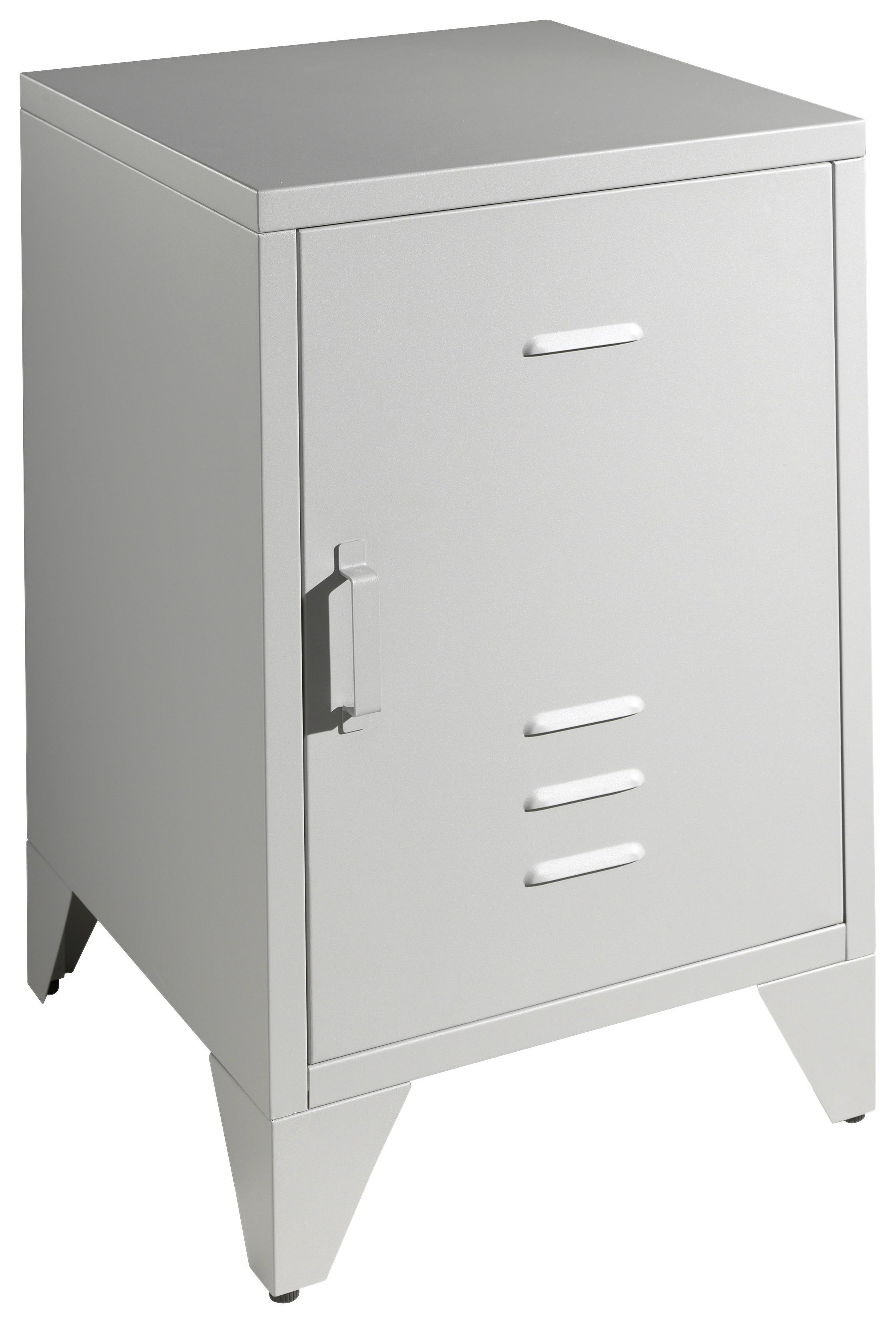 Nachtkästchen Bronxx Grau B: 40 cm