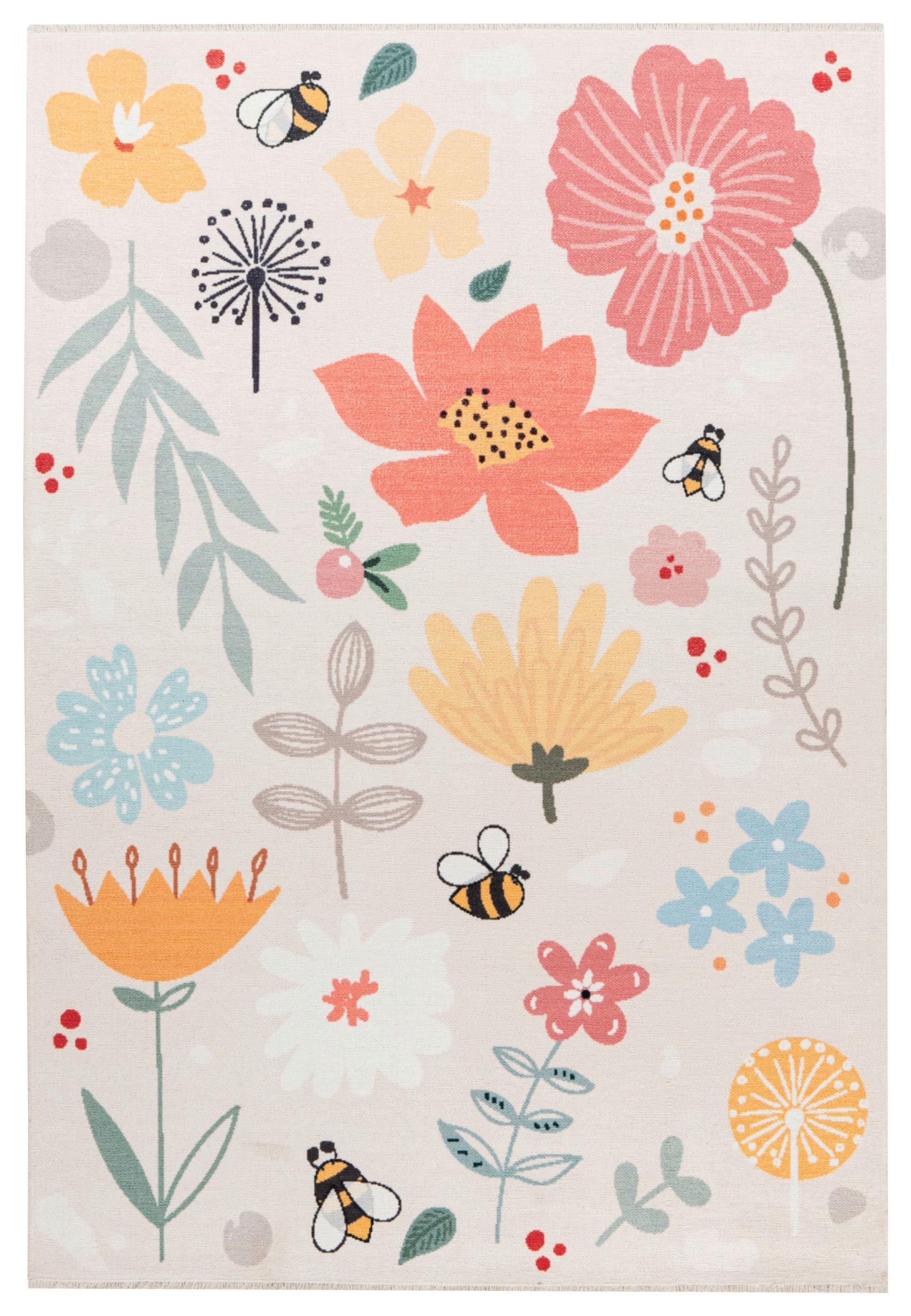 Kinderteppich Gre623flow155230 - Multicolor, Design, Textil (155/230cm) - Obsession