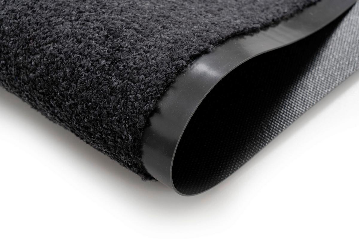 Fußmatte Schwarz, Bxl: Ca. 60x90 Cm - Schwarz, Basics, Textil (60/90cm) - Kayoom