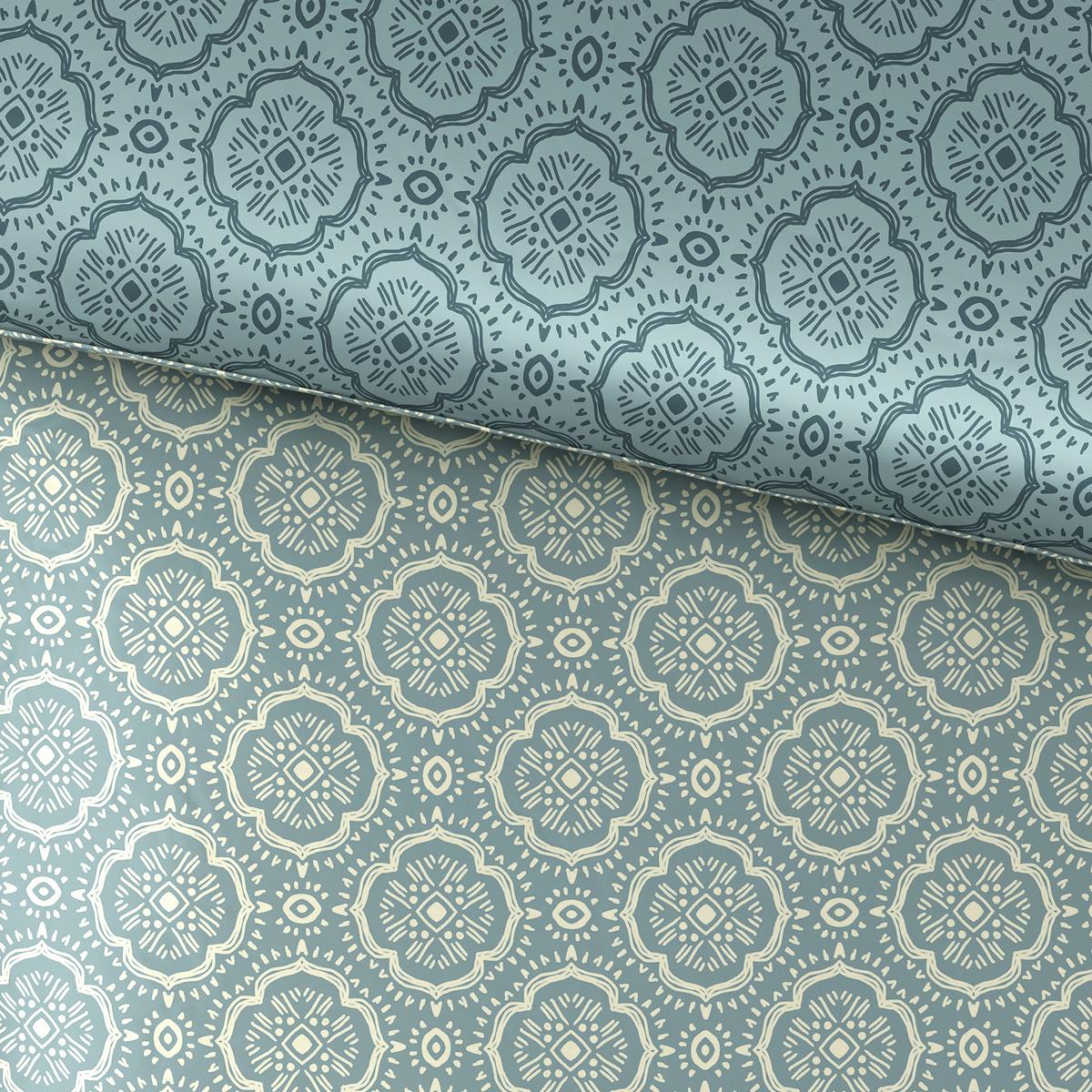 POVLEČENÍ ETHNO - modrá, Lifestyle, textil (140/200cm) - Mömax