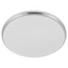 LED-Deckenleuchte Marunella Ø 34 cm - Weiß/Nickelfarben, Basics, Kunststoff/Metall (34/6,5cm)