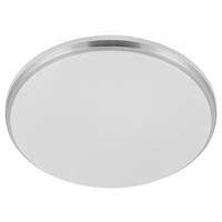 LED-Deckenleuchte Marunella Ø 34 cm - Weiß/Nickelfarben, Basics, Kunststoff/Metall (34/6,5cm)
