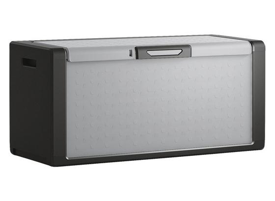 Keter Mehrzweckbox Wasserdicht Titan 118x55x49cm 300l Grau - Schwarz/Grau, Basics, Kunststoff (118/55/49cm) - Keter Keter Mehrzweckbox Wasserdicht Titan 118x55x49cm 300l Grau - Schwarz/Grau, Basics, Kunststoff (118/55/49cm) - Keter