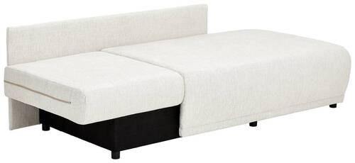 Chaiselongue Nello - Sandfarben/Schwarz, KONVENTIONELL, Textil (93/73/171cm) - MID.YOU
