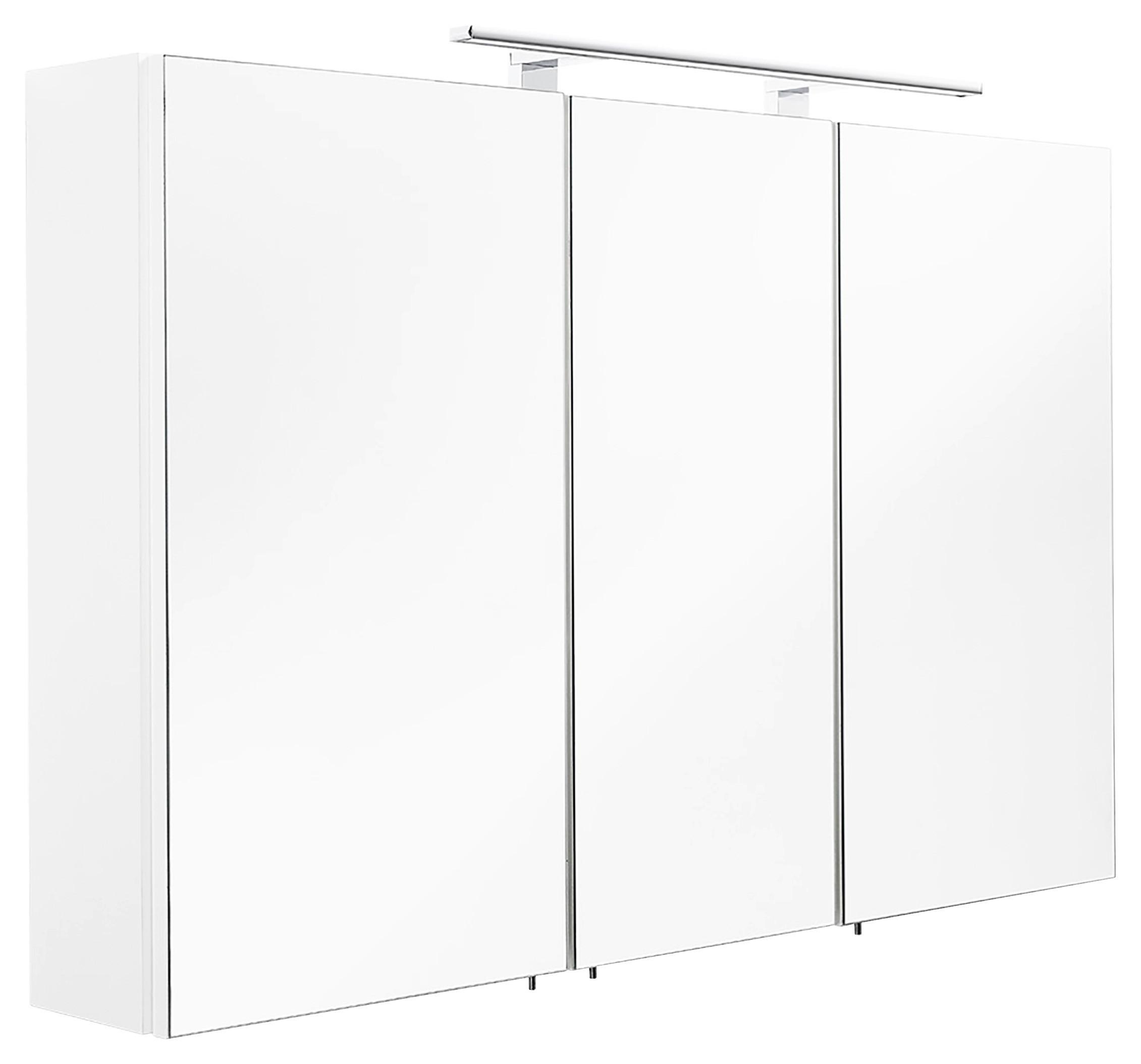 SPIEGELSCHRANK Weiß B: 110cm