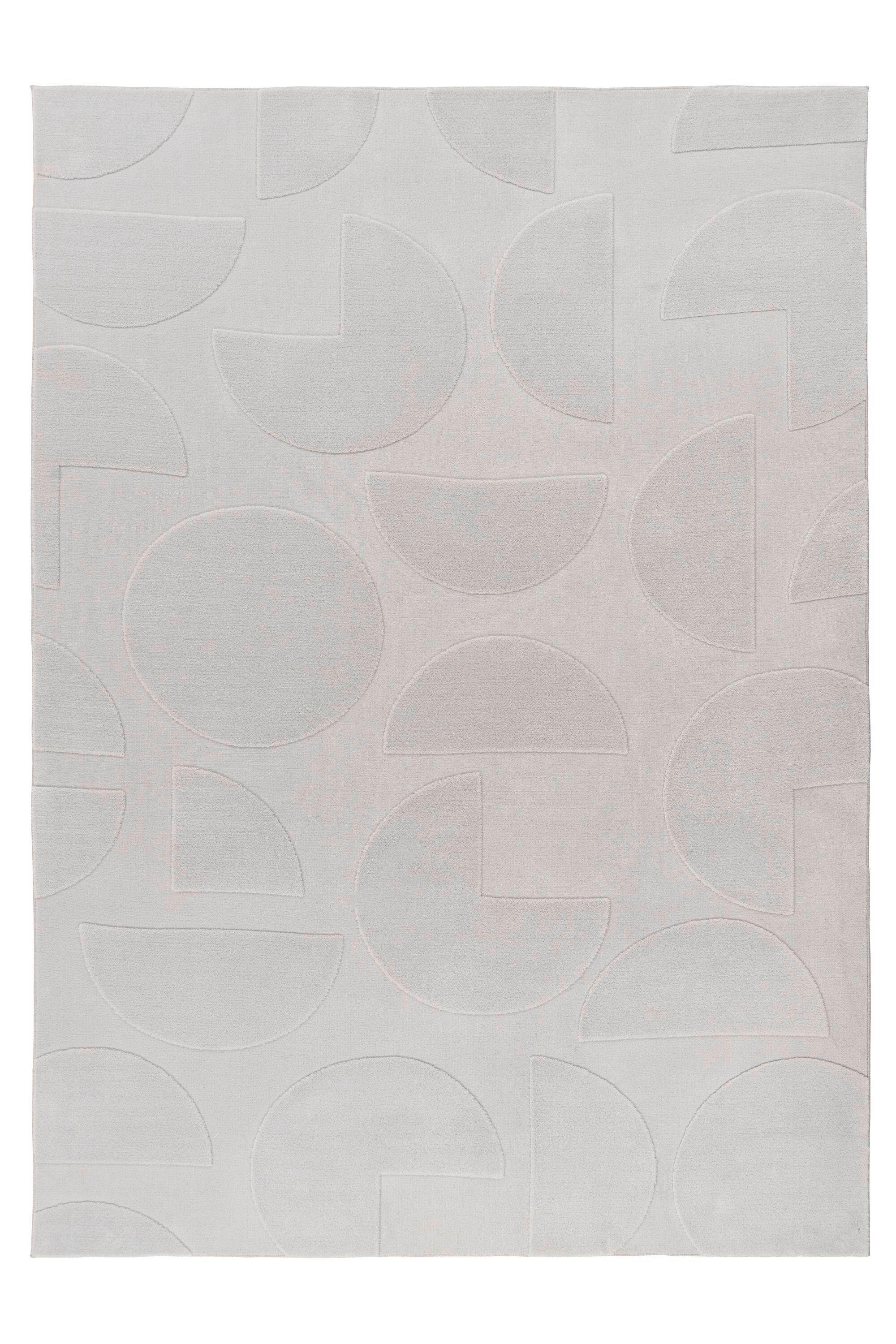 Flachwebteppich Bxl: Ca. 160x230 Cm - Silberfarben, Basics, Textil (160/230cm) - Kayoom