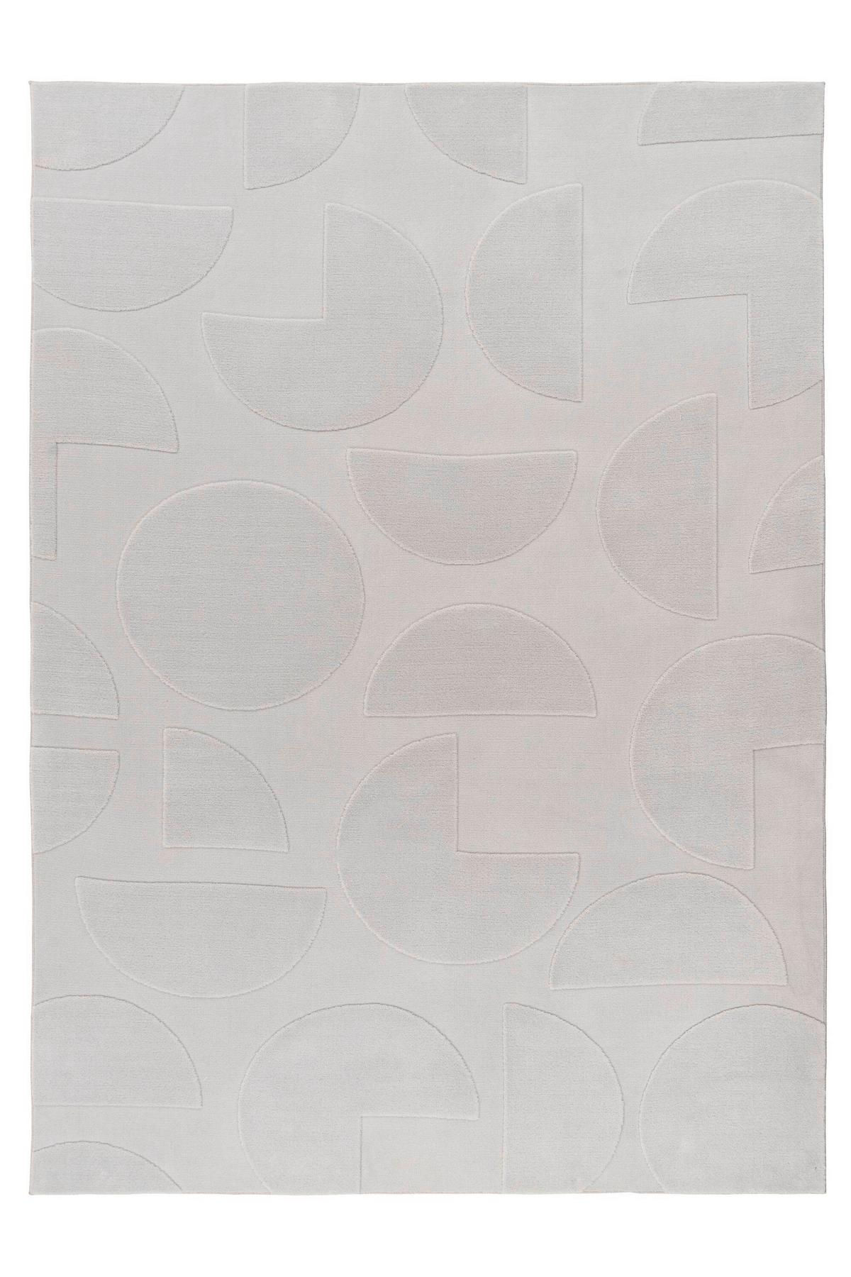 Flachwebteppich Bxl: Ca. 160x230 Cm - Silberfarben, Basics, Textil (160/230cm) - Kayoom