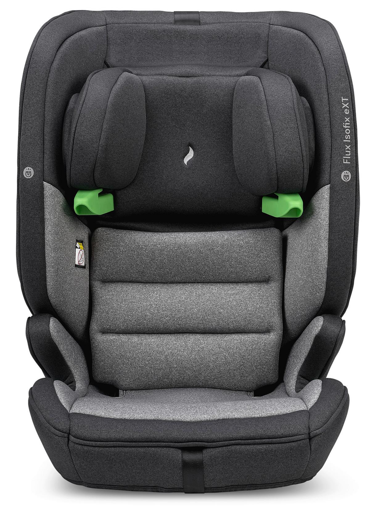 Kinderautositz 102-305-252 Flux Isofix Ext - Schwarz/Grau, Basics, Kunststoff/Textil (44/61.5/47cm) - Osann