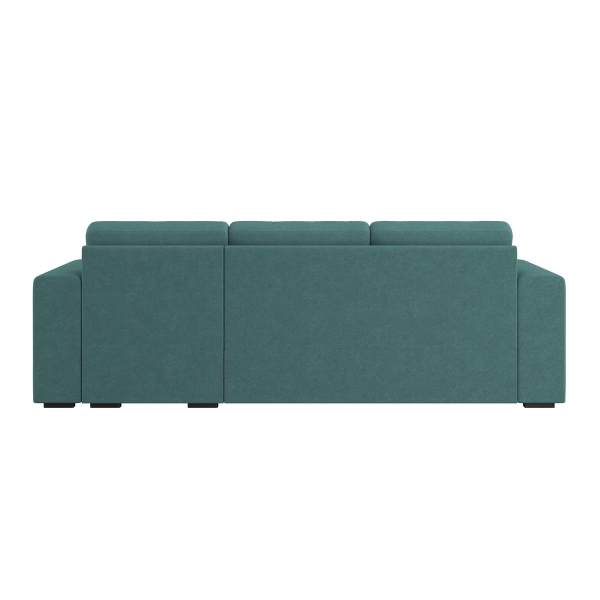 Ecksofa Jan Azurblau S: 247x155 Cm - Azurblau, Trend, Textil (247/155cm)