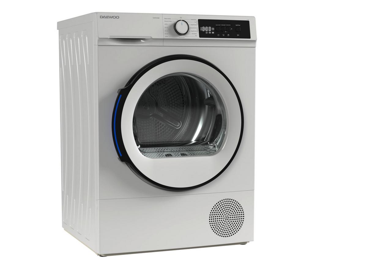 Wärmepumpentrockner 10840885 - Td-B7gp1wd0-De - Weiß, Basics, Metall (84.5/59.6/60.9cm) - Daewoo