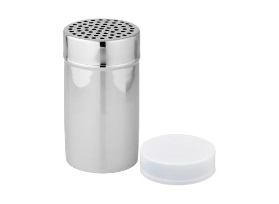 Streuer Inox - Weiß, KONVENTIONELL, Kunststoff/Metall (7/13cm) Streuer Inox - Weiß, KONVENTIONELL, Kunststoff/Metall (7/13cm)
