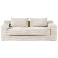 2-Sitzer Sofa Clea Beige B: 203 cm - Beige, Design, Textil (203/60/100cm) - P & B