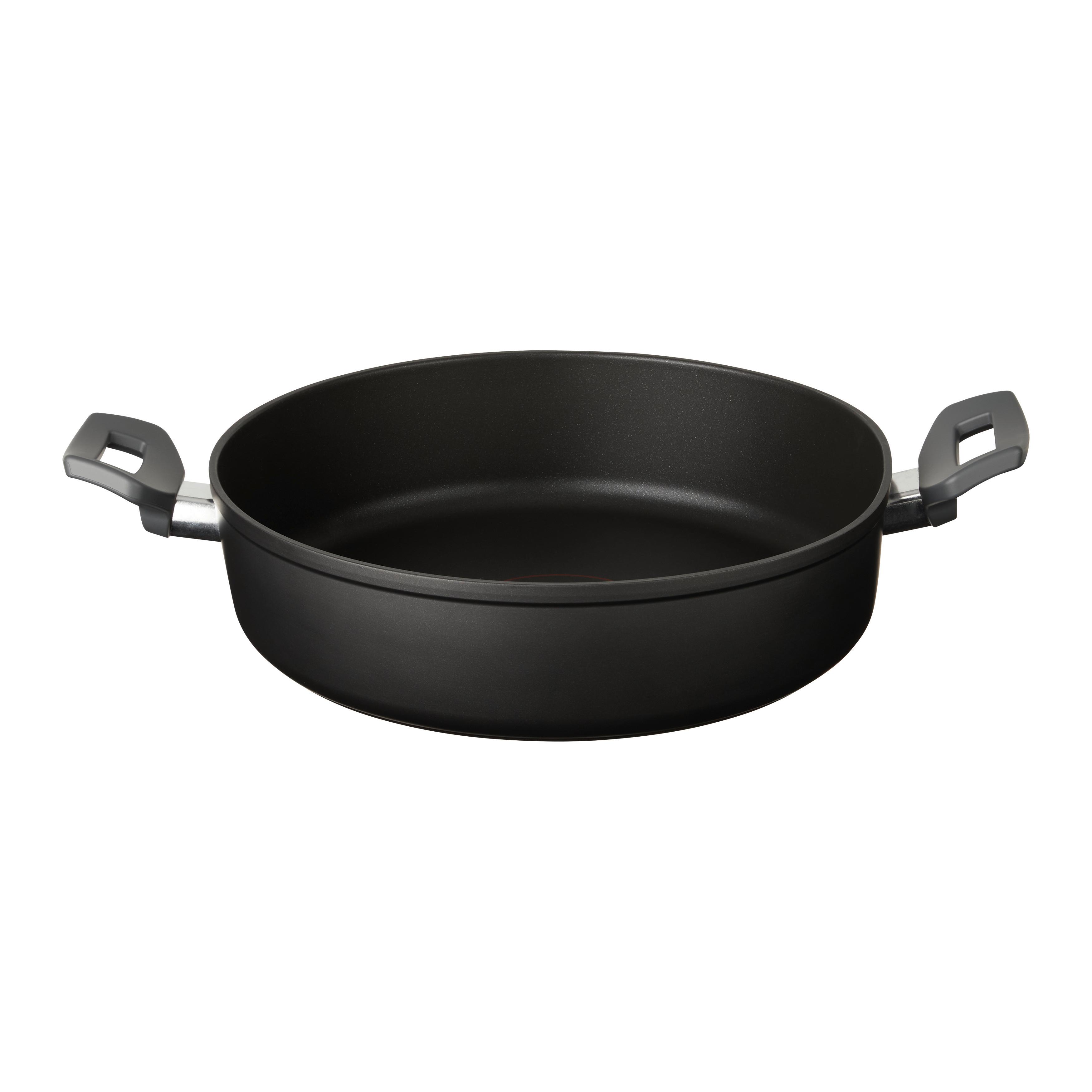 Servírovacia panvica Ø/V: 28/7,5CM - čierna, Konventionell, kov (28/7,5cm) - Mömax