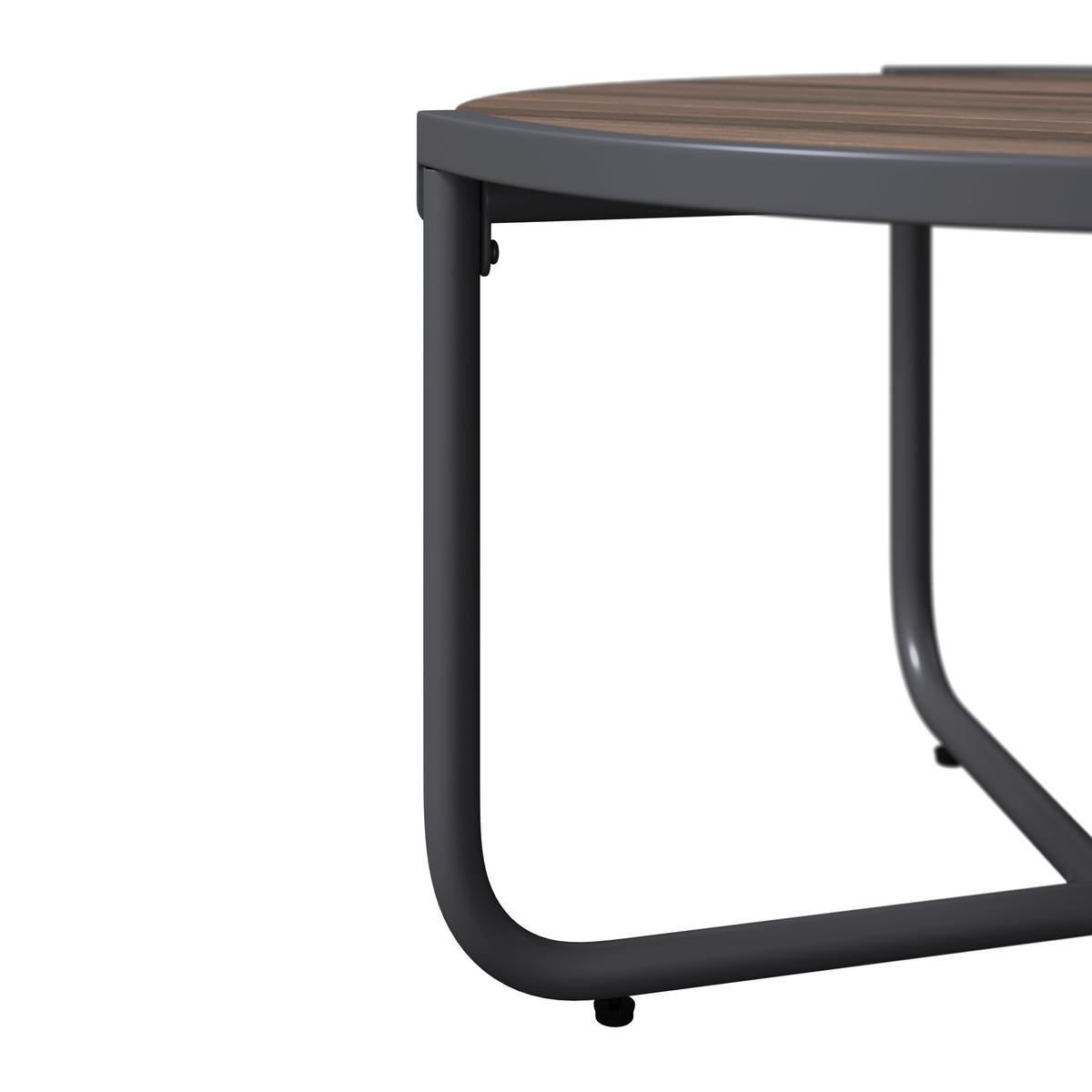 Loungegarnitur Bastia - Schwarz/Grau, MODERN, Glas/Holz (135/263cm) - Beldano