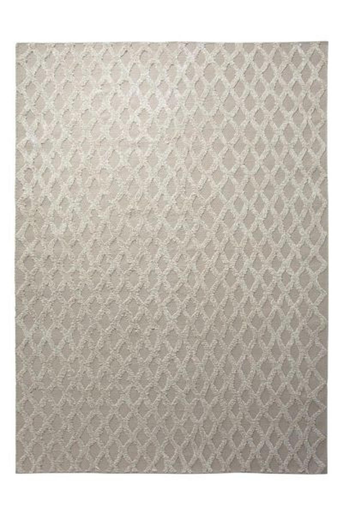 Handwebteppich Sandfarben Wolle Cyclone 60x110 cm - Sandfarben, Design, Textil (60/110cm) - Esprit