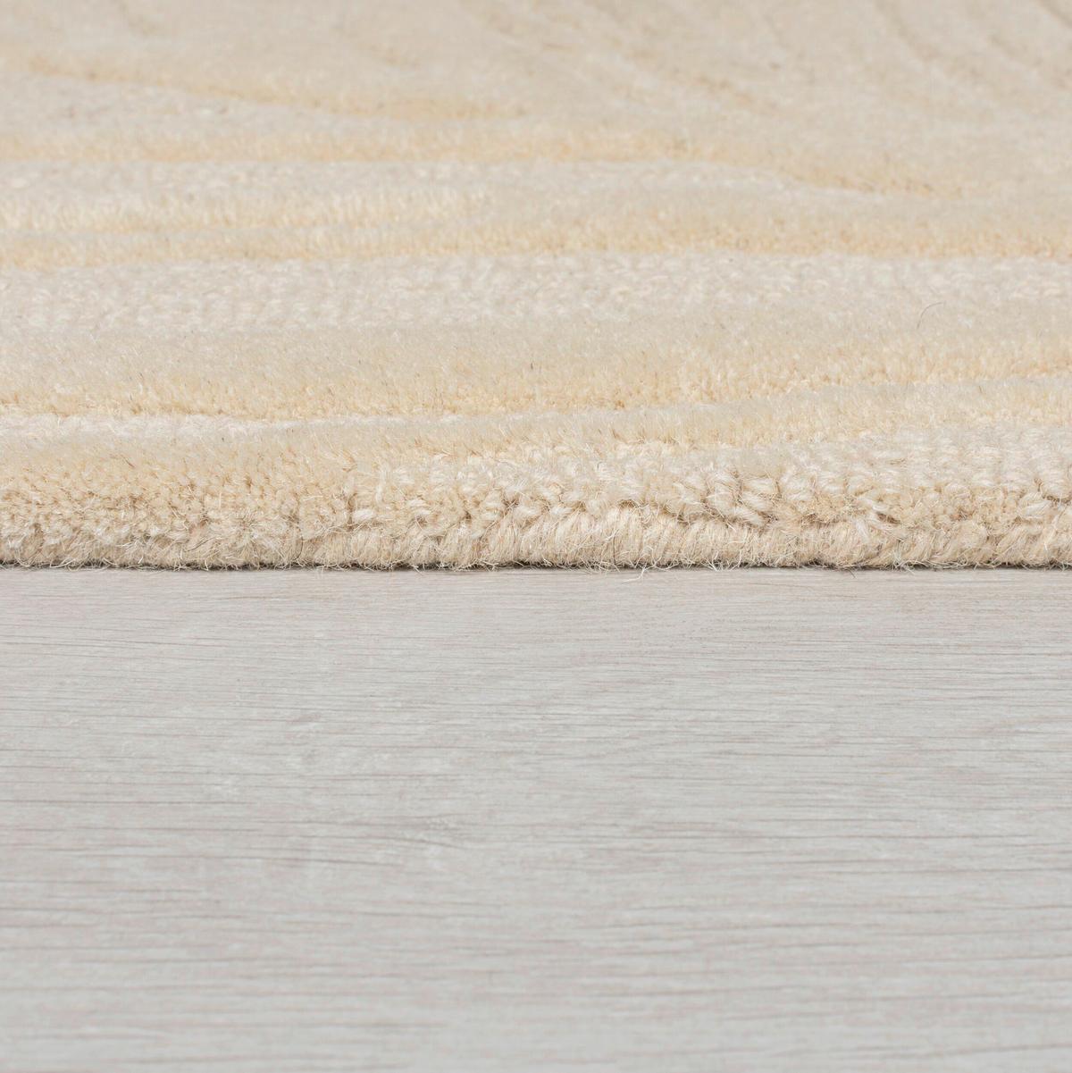 Wollteppich 503119373941 - Beige, Basics, Textil (60/230cm)
