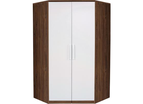 Eckschrank Wien - Eichefarben/Weiß, KONVENTIONELL, Holzwerkstoff (117/212cm) Eckschrank Wien - Eichefarben/Weiß, KONVENTIONELL, Holzwerkstoff (117/212cm)