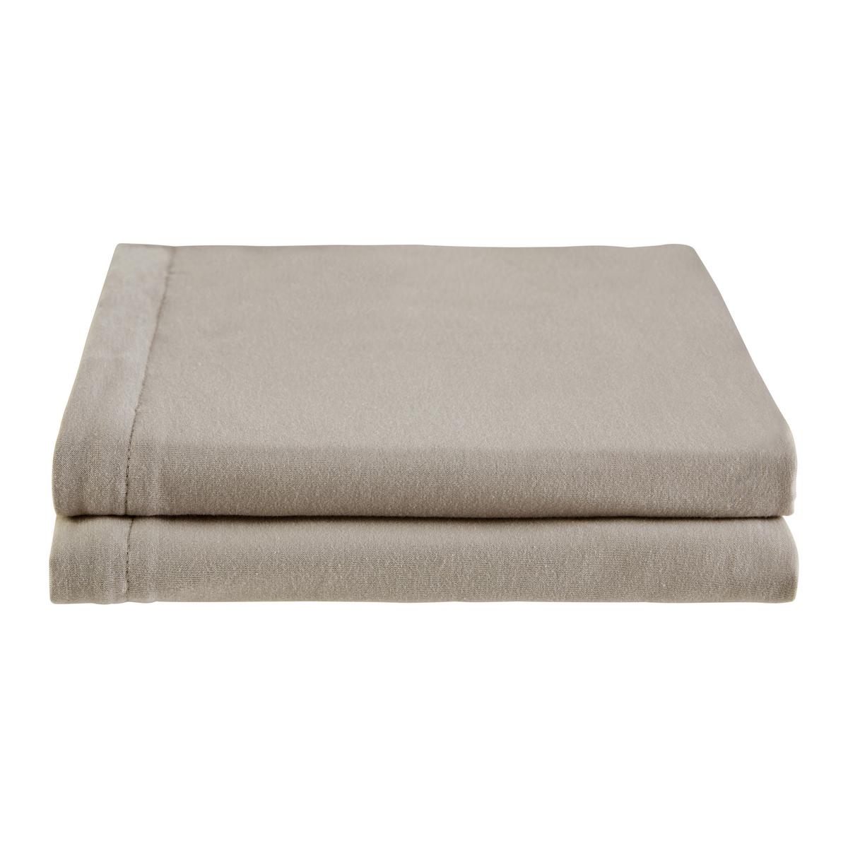 Díszpárnahuzat Kb. 50/50cm - taupe, Konventionell, textil (50/50cm) - Ele