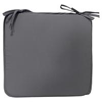 Sitzkissen Christa - Anthrazit, KONVENTIONELL, Textil (36/36/2cm) - Ondega