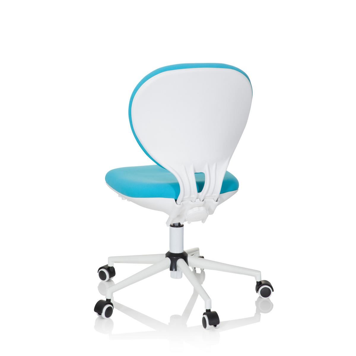 Jugenddrehstuhl Kid Vivo Stoff Türkis - Türkis, Basics, Kunststoff (43/82-95/56cm) - MID.YOU