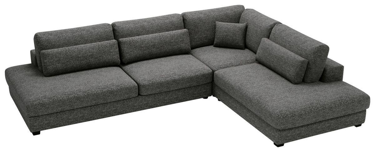 Sven Grau S: 332x244 cm - Schwarz/Grau, Design, Textil (332/244cm) - Livetastic
