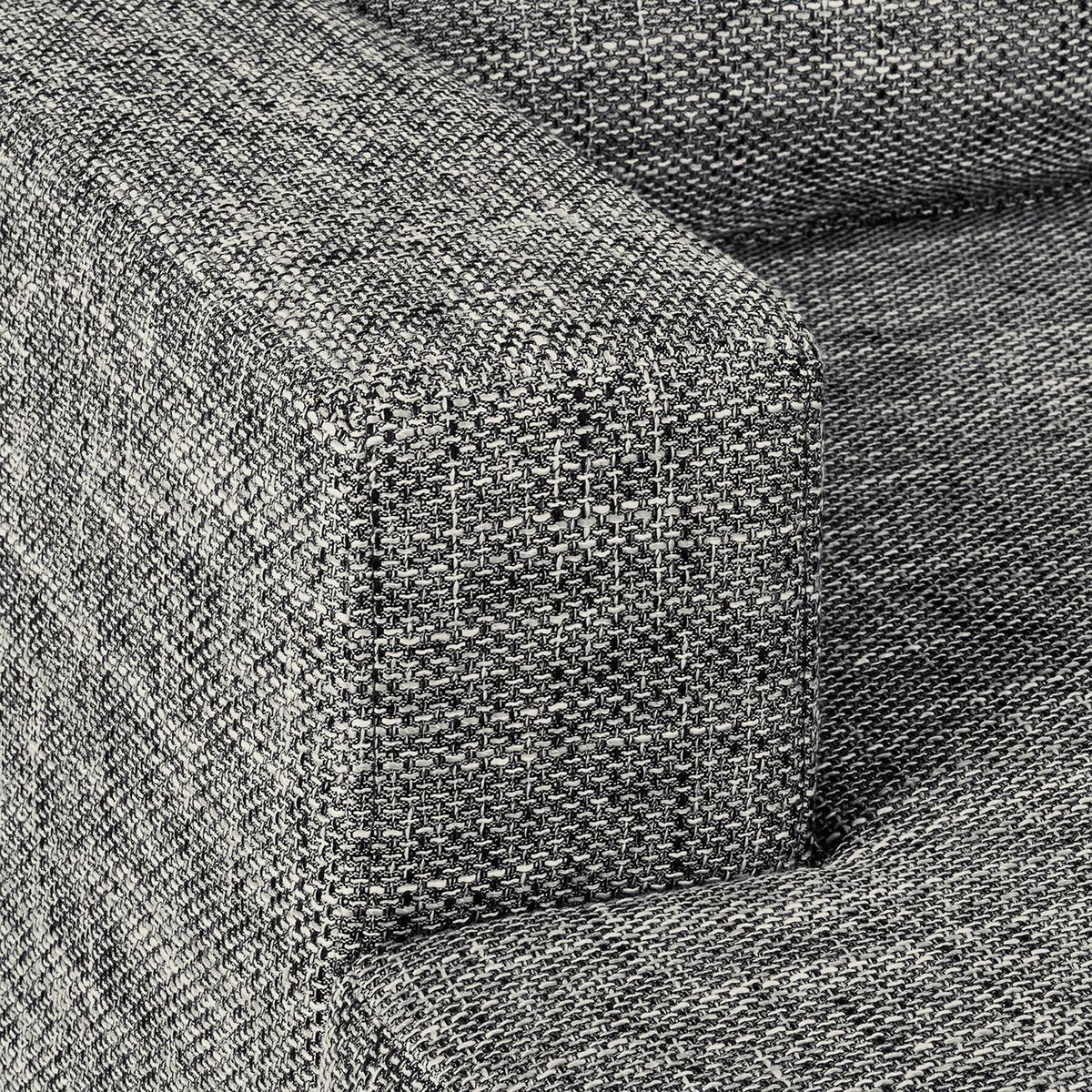 Ecksofa Grenwood Grau B: 144x200 Cm - Chromfarben/Grau, Design, Textil (144/200cm) - MID.YOU