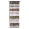 Fertigvorhang Miriam - Braun/Weiß, MODERN, Textil (140/245cm) - Luca Bessoni