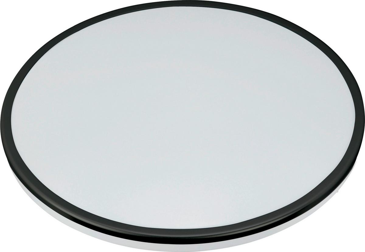 LED-Deckenleuchte Ø 33 cm, mit Farbtemperaturwechsler - Anthrazit, Basics, Kunststoff/Metall (33/5,7cm)