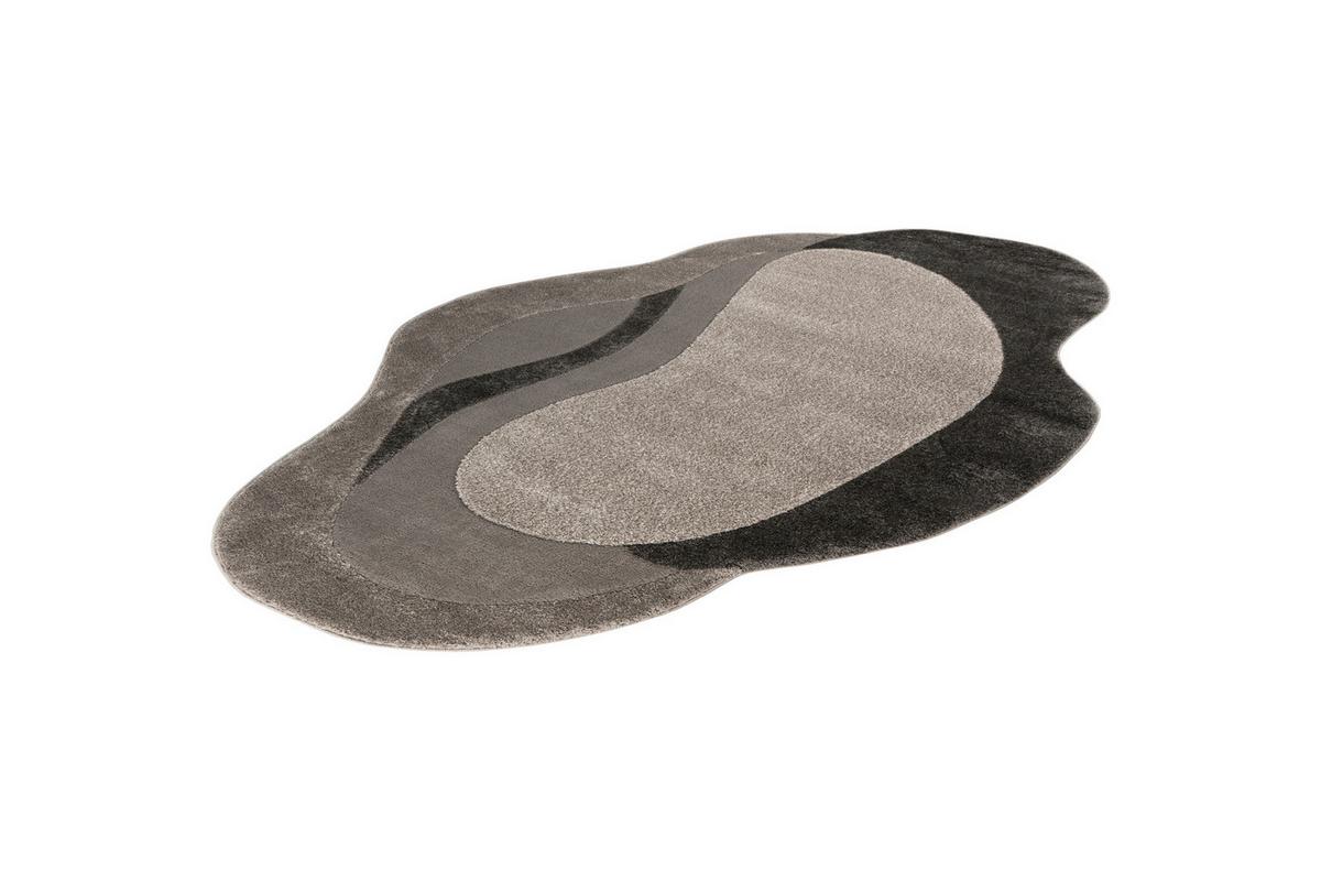 Flachwebteppich My Frisco 288s - Grau, Basics, Textil (160/230cm) - Obsession