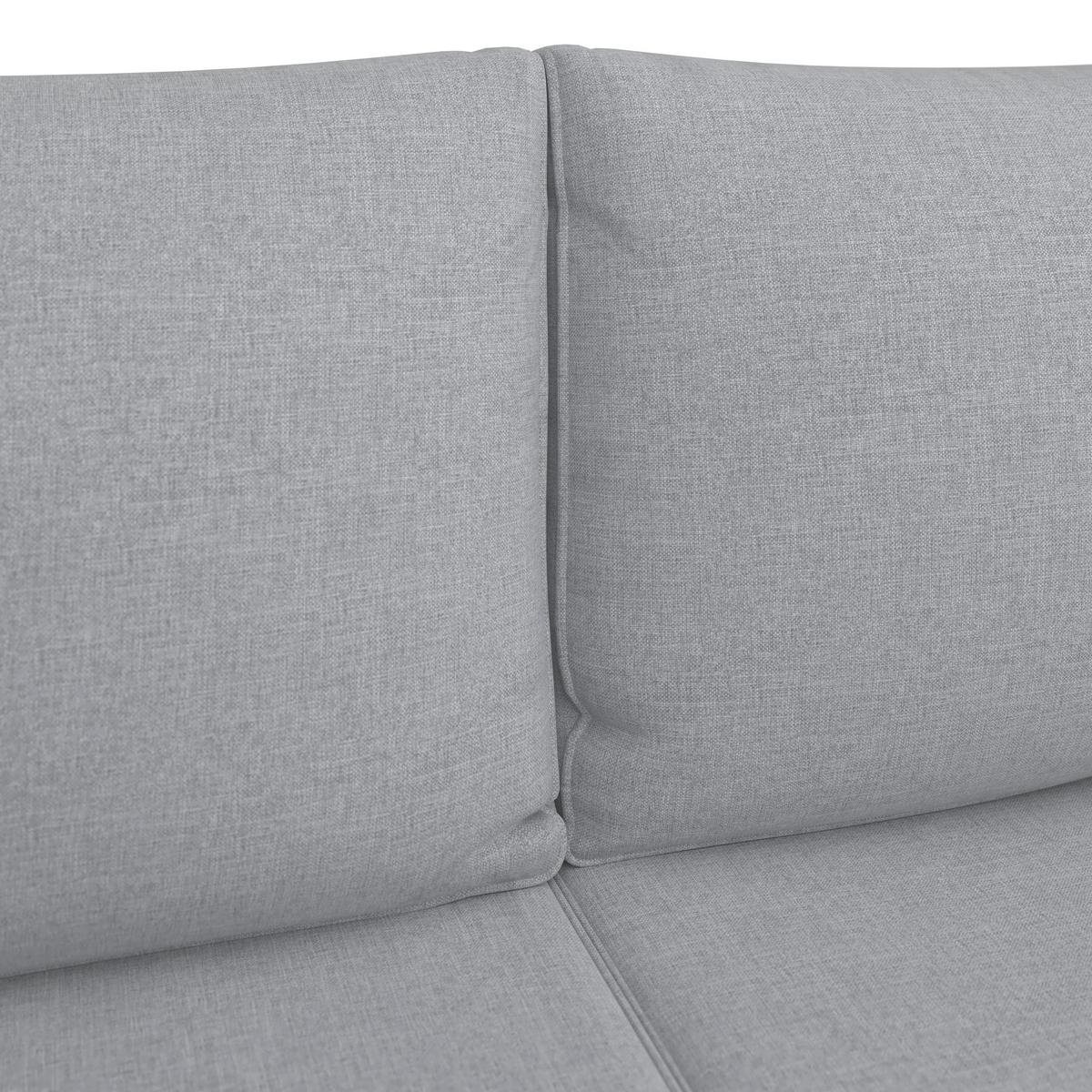 Záhradná sedacia súprava PERGOLINA - sivá/svetlosivá, Modern, kov/textil (194/245cm) - Bessagi Garden