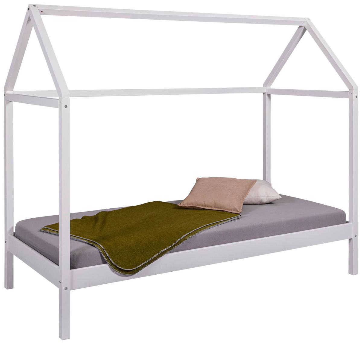 Hausbett Sun Road - Weiß, MODERN, Holz (90/200cm) - MID.YOU