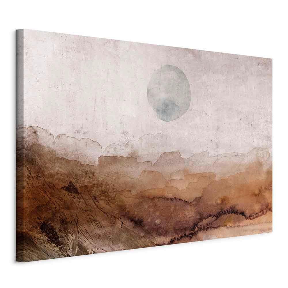 Leinwandbild Braun Schwarz B: 120 cm