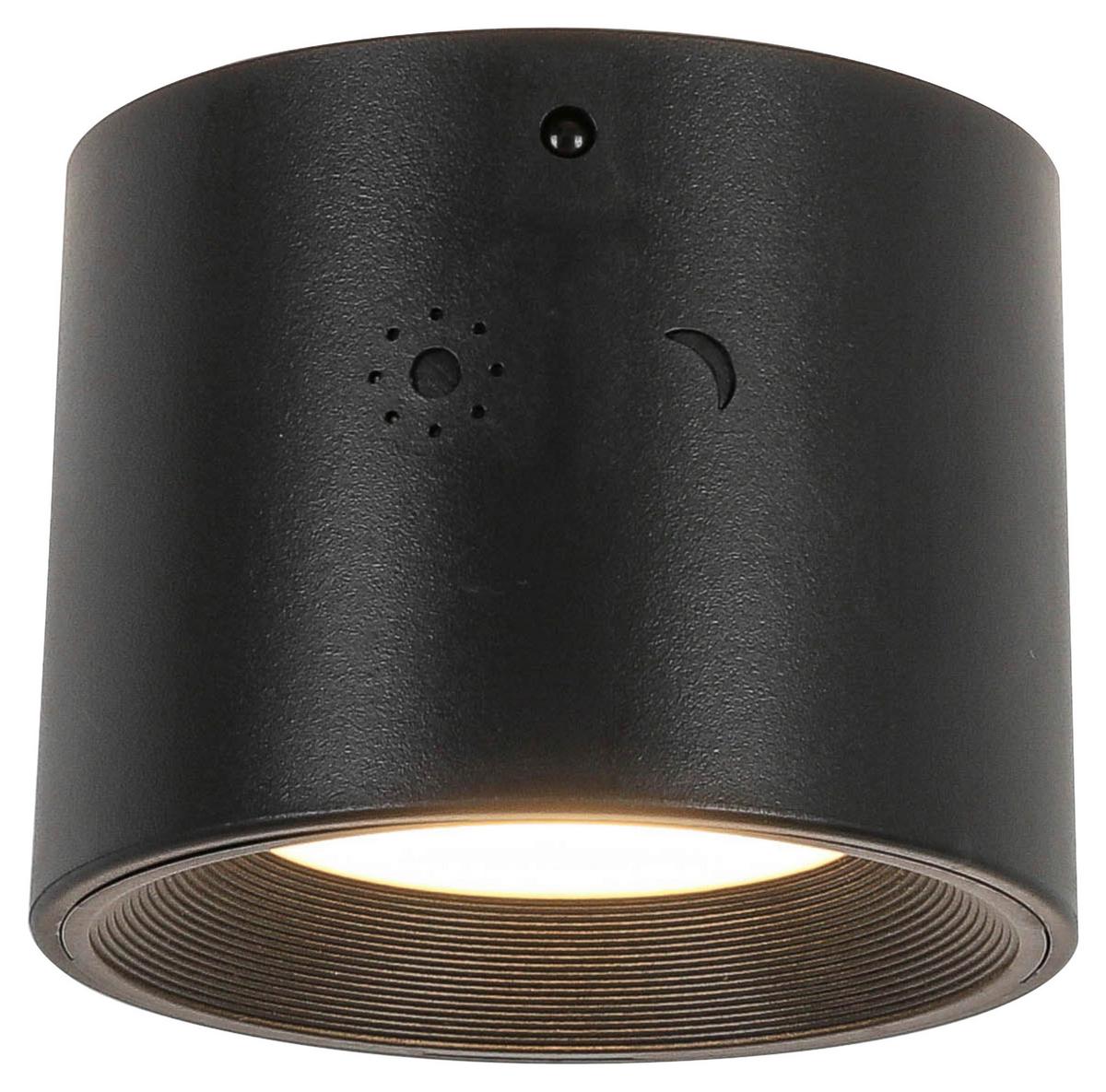 NÁSTĚNNÉ LED SVÍTIDLO RIG1 - černá, Moderní, kov/plast (9,3/7,5/5,2cm) - Mömax