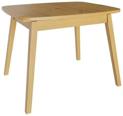 Esstisch Claudia Natur - Naturfarben, MODERN, Holz (110/90/76,5cm) - MID.YOU