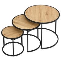 Kisasztal 3 Részes Szett Milan 3 - Modern (50/45/50cm)