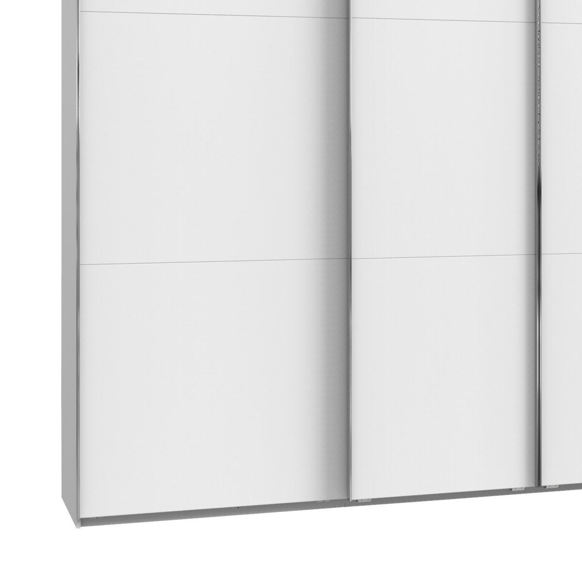 Schwebetürenschrank 350cm Level 36 A, Weiß - Weiß, Basics, Holzwerkstoff (350/216/65cm) - MID.YOU