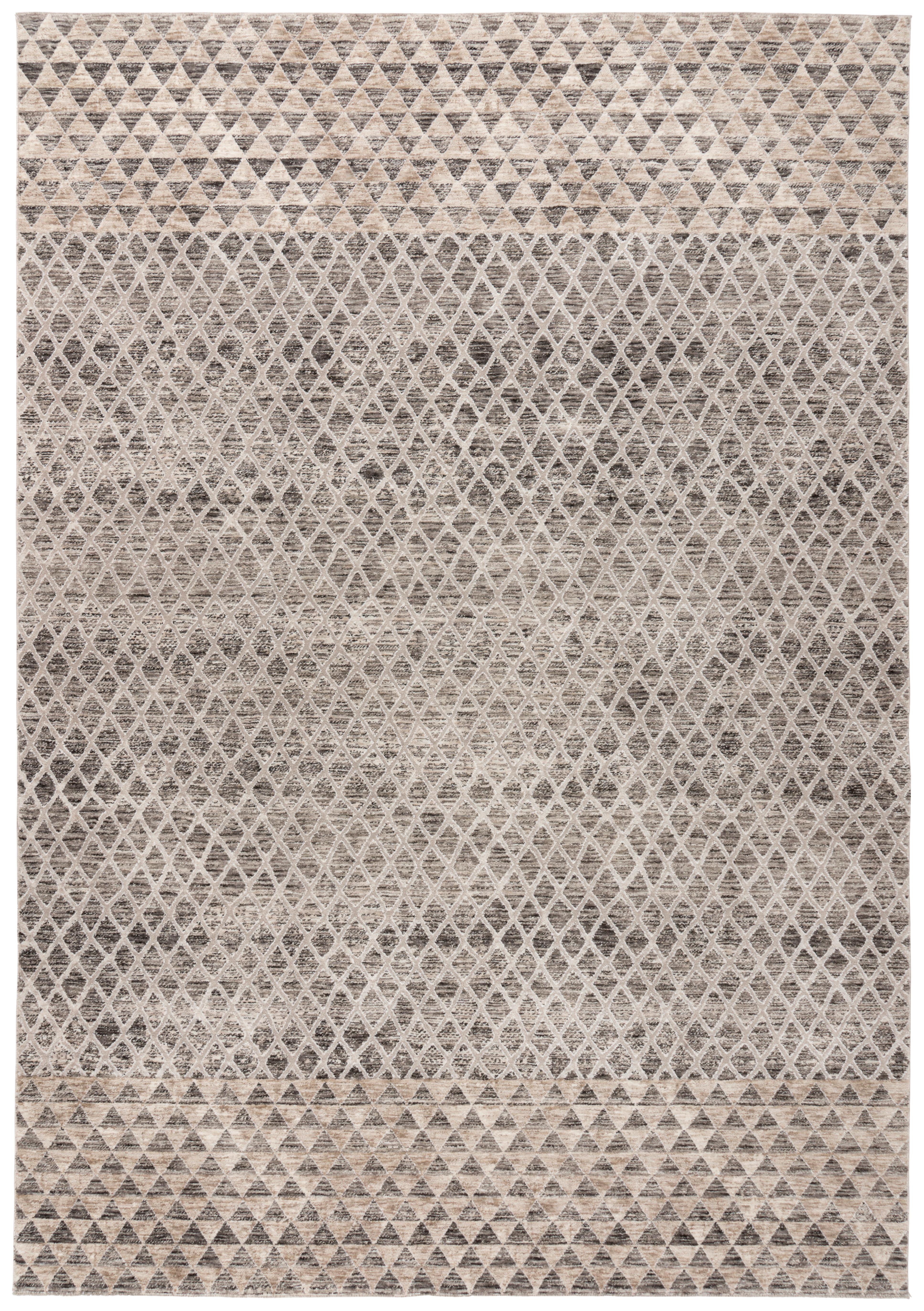 Webteppich My Bella - Grau, Design, Textil (80/150cm) - Obsession