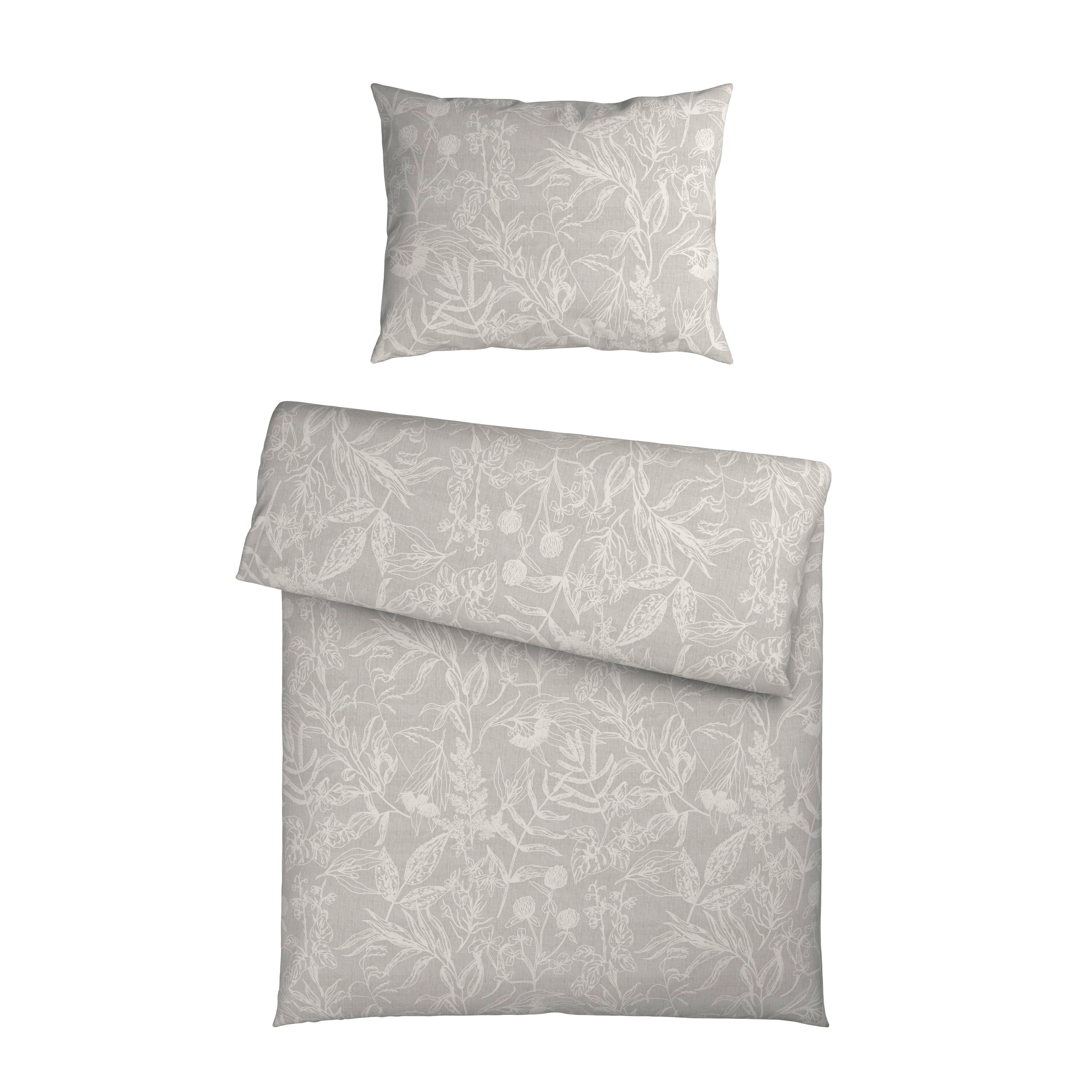 POSTEĽNÁ BIELIZEŇ Tylpur, ca. 70x90/140x200cm - svetlosivá, textil (140/200cm) - Mömax
