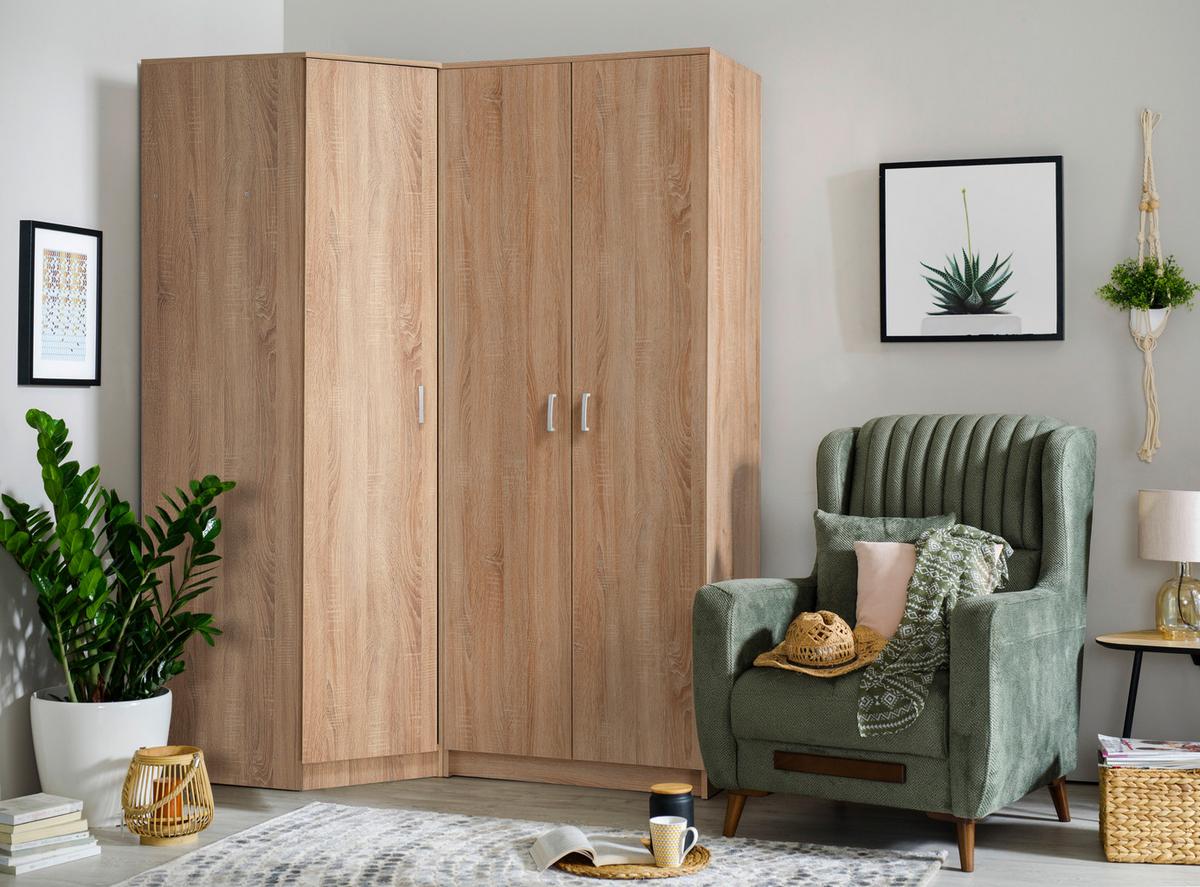 Sarokszekrény Hana 80/205 Cm *TOP ÁR* - Basics (80/205/80cm) - Best Price