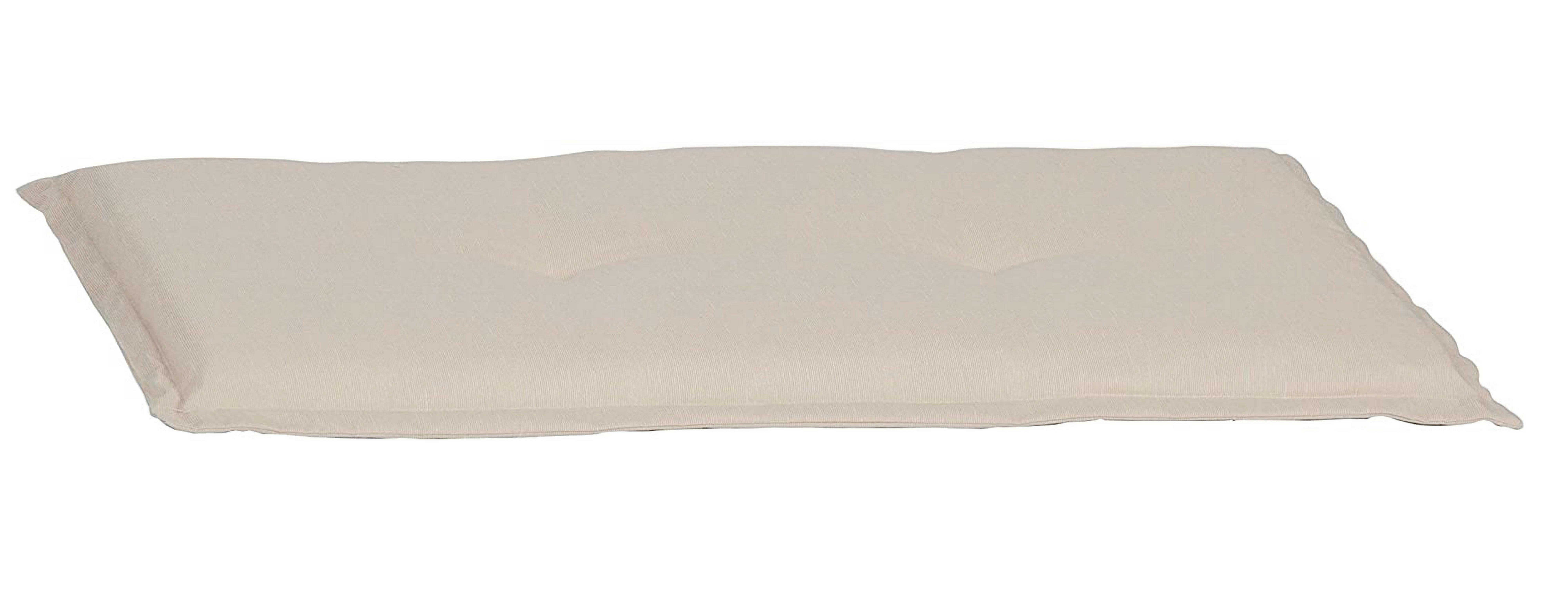 Auflage für Bank Ascot 145x45x7 cm Beige - Beige, Basics, Textil (145/45/7cm) - Gardenson