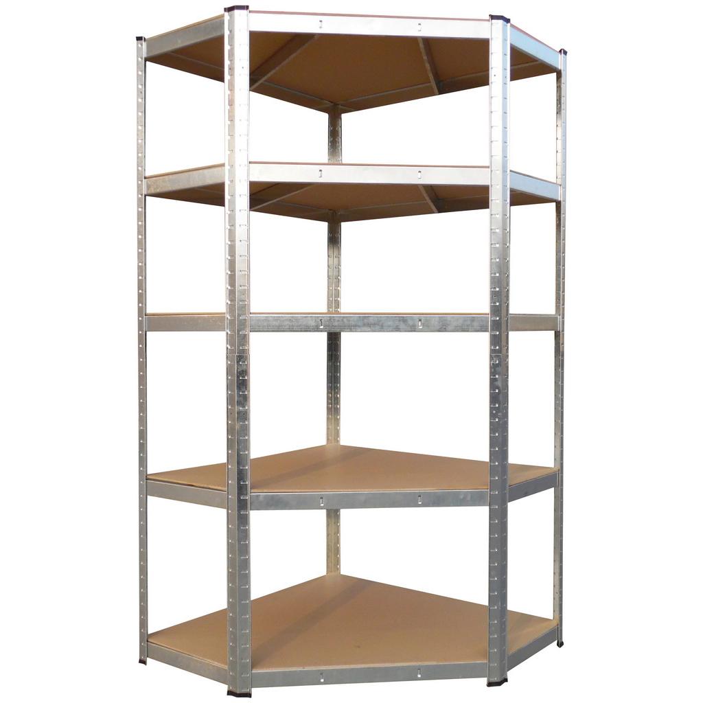 Schwerlastregal Aus Stahl Bht: 90x180x40 Cm Max. 875 Kg