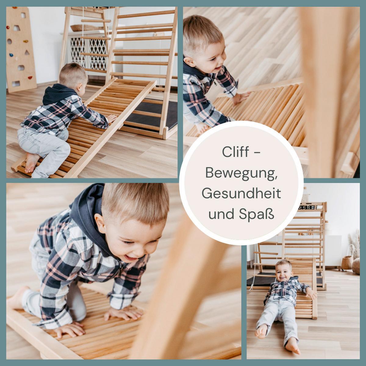 Rollenrutsche natur ca. 118 cm - Birkefarben, Basics, Holz (36/118cm) - CLIFF