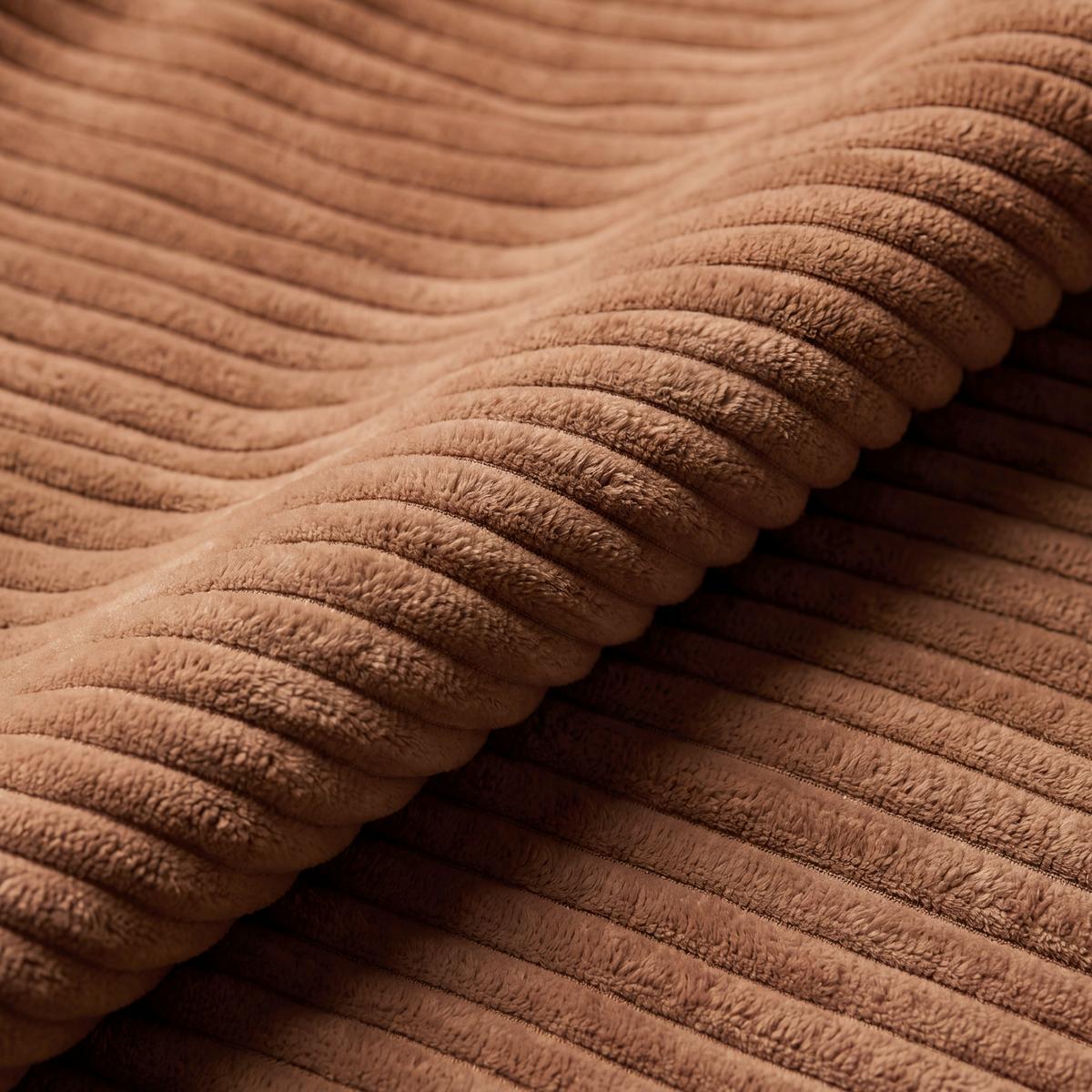 Ecksofa mit Schlaffunktion Toulouse terracotta, 206x224cm - Terracotta/Schwarz, Trend, Holz/Textil (206/224cm)