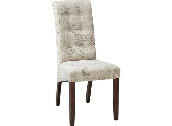Židle Selena Premium - šedá/krémová, Romantický / Rustikální, dřevo (48/102/50cm) Židle Selena Premium - šedá/krémová, Romantický / Rustikální, dřevo (48/102/50cm)