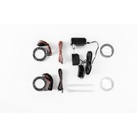 Regalbodenbeleuchtung Sena 2er Set 4 Watt - Silberfarben, Design, Kunststoff (8/1/8cm) - Livetastic