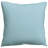 Kissenbezug Knitted 40x40 cm Jersey Hellblau - Hellblau, Basics, Textil (40/40cm) - Schlafgut