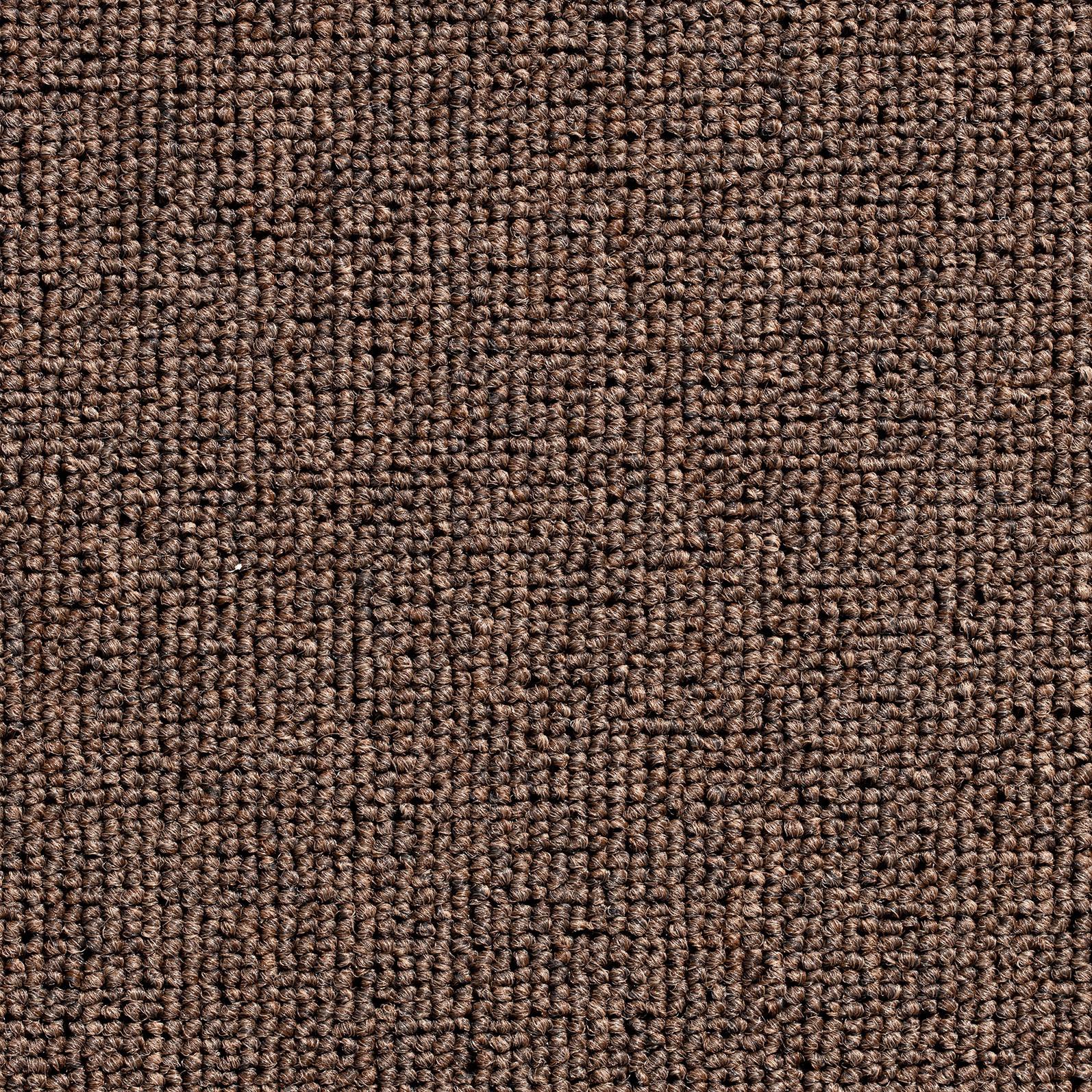 Teppichfliese Dunkelbraun Astra 50x50 Cm Florhöhe 3 Mm
